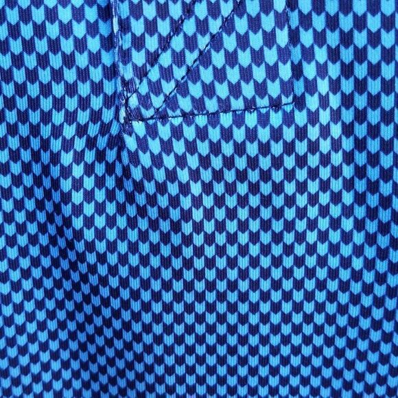 NWT Mens Cutter & buck Blue Black Golf Polo size XL - Picture 7 of 11